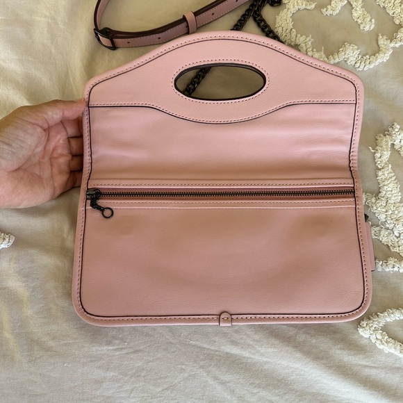 Coach Pink and Brown Crossbody Bag - Picture 5 of 7